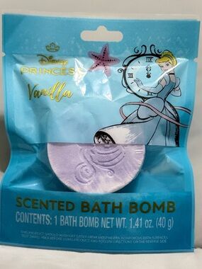 💜 Disney Princess Vanilla Scented Bath Bomb